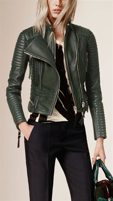 burberry biker jacket womens|Burberry women's jacket outlet.